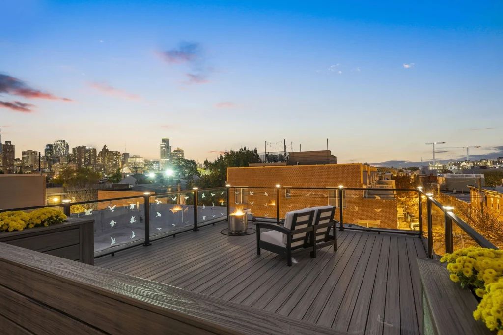 High-end deck installation cost in Waukesha