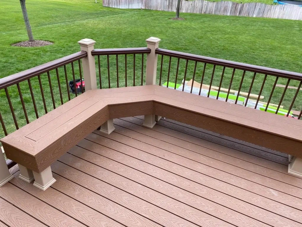 Low-maintenance composite decks in Waukesha, WI
